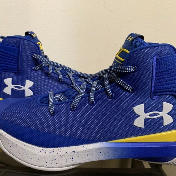 Men's Under Armour CURRY 3ZERO Blue Sneakers 11.5 - Picture 1 of 7